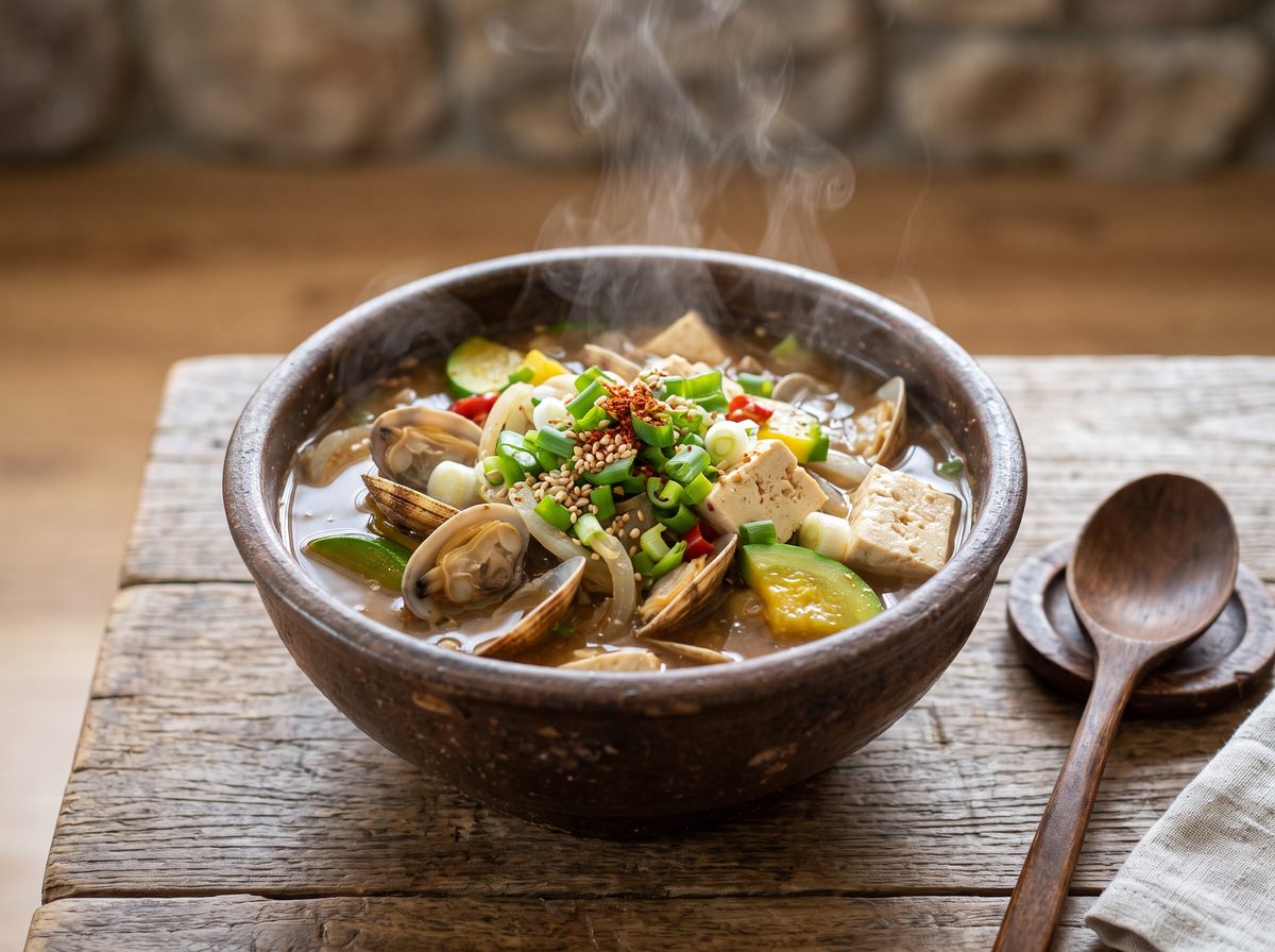 Clam Soybean-Paste Soup